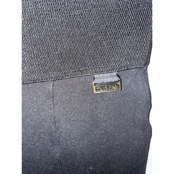 Calvin Klein Womens Leggings Black Size Small Skinny Casual Career Stretch - Picture 3 of 9